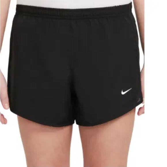 Nike Big Girls Dri-Fit Tempo Running Shorts, Plus Size SMALL PLUS - Picture 3 of 7